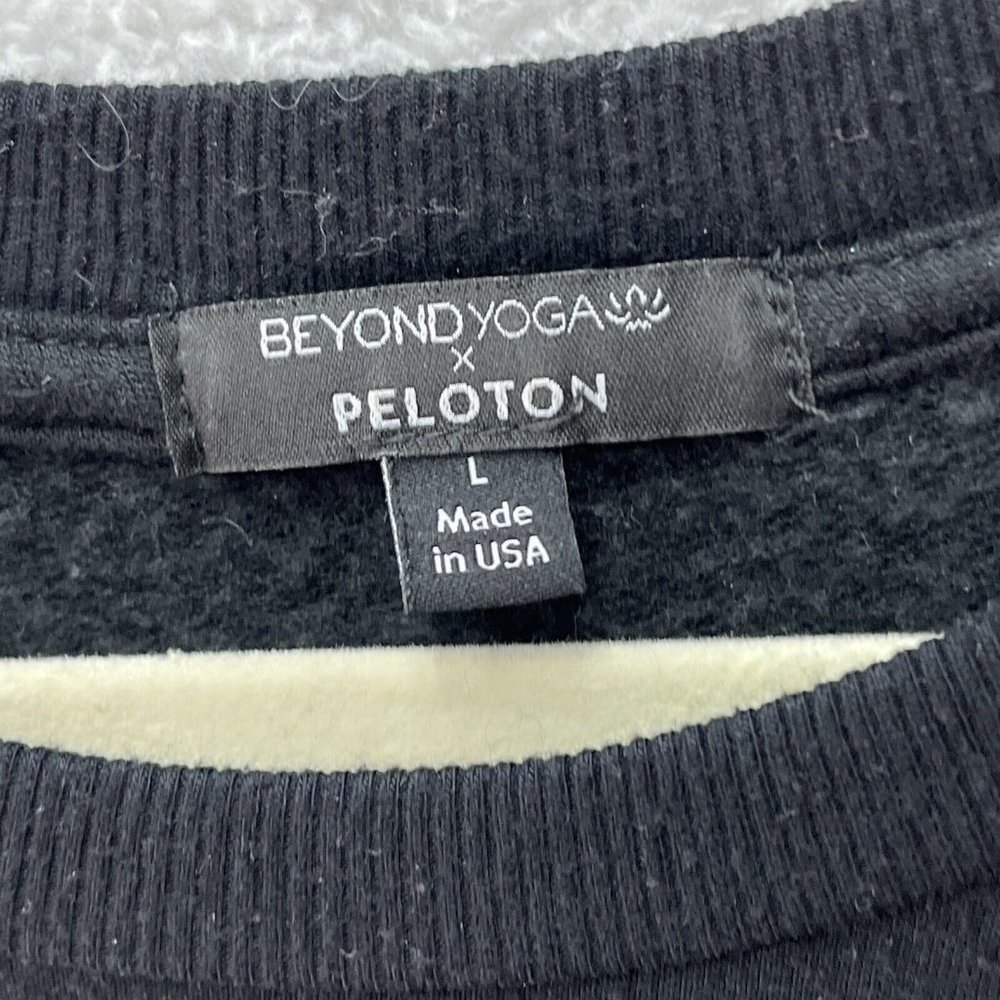 Peloton Beyond Yoga Stronger Sweatshirt Womens Large Breast Cancer Collection - Picture 4 of 10